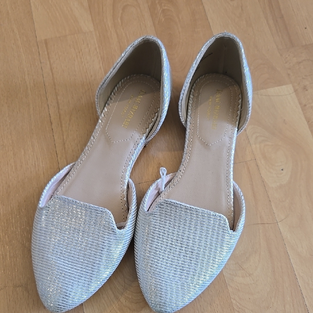 Elegant Silver Women's Flats
